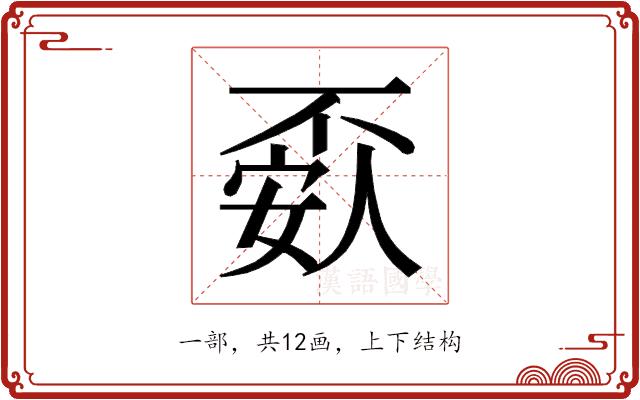 𰀘的部首图片