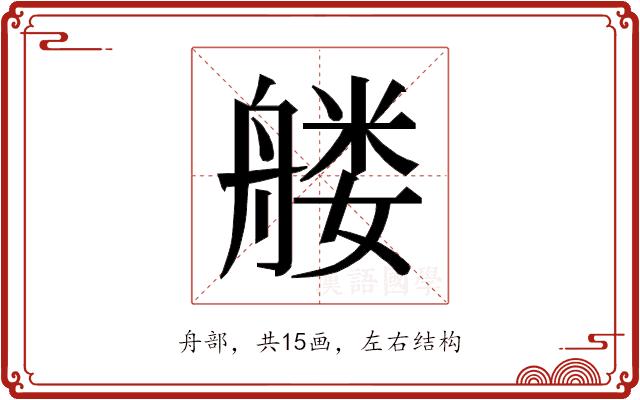 𰰑的部首